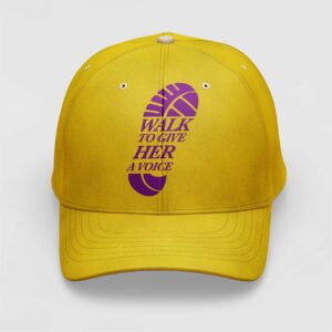 Walk4her sunshine cap